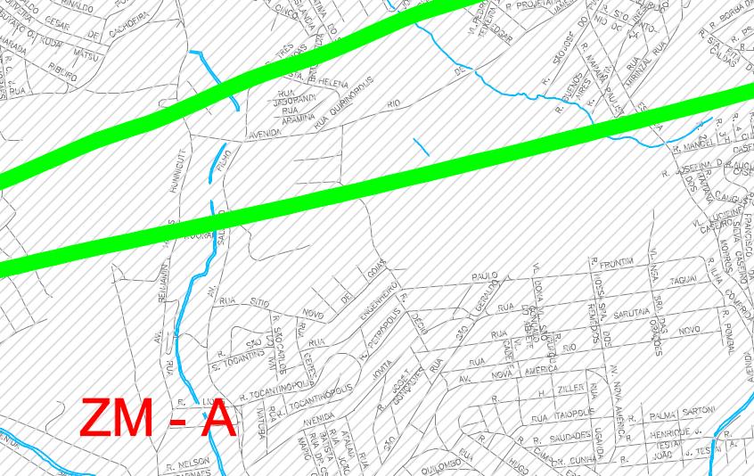 2.1.5 - CARACTERÍSTICAS EFETIVAS DA REGIÃO O local apresenta características de porções do território da Zona Mista de densidade construtiva alta.