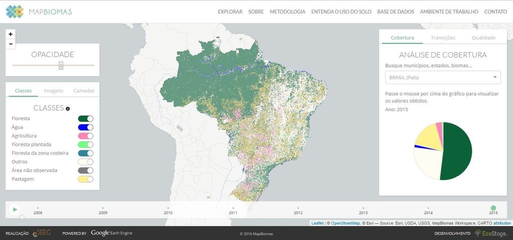 das áreas alteradas do Estado e os dados de aptidão agrícola das áreas alteradas, no estado do Pará.