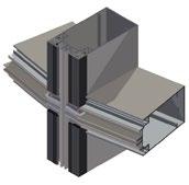 Permite superfícies envidraçadas importantes podendo atingir L x H = 3 x 4 m, ou seja uma superfície de 12m² e até 680 kg.