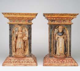 373 CRISTO CRUCIFICADO, escultura em buxo, fundo de veludo bordeaux, moldura em madeira