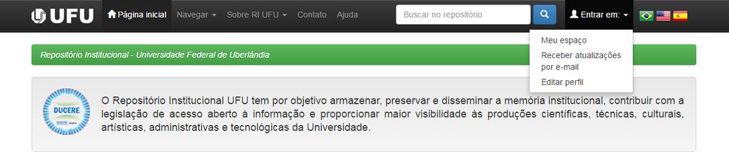 dos metadados pela Equipe RIUFU, para disponibilização dos itens no