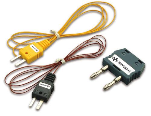 Informações para pedido Acessórios opcionais Acessórios de medição (para temperatura) U1180A Adaptador de termopar + kit de cabos com termopares