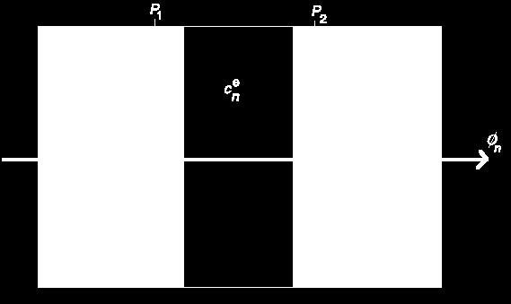 A primeira proveta contém uma solução com as partículas de r = 1 mm e a segunda contém uma solução com as partículas de r = 1 nm.