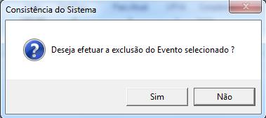 Após lançar os eventos que vão compor a chamada extra, clique na aba Efetivação/ Visualização de Chamada Extra.