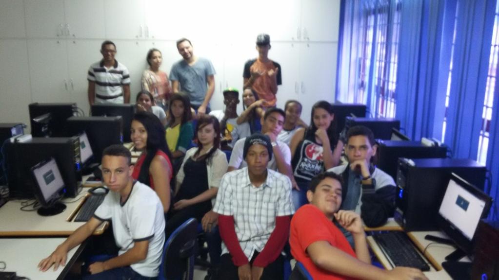 Os alunos do PRONATEC- Programa Nacional