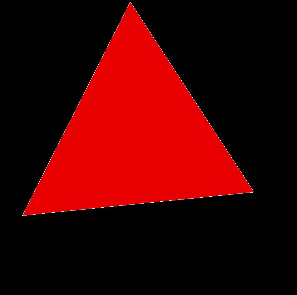 Pirâmides retas Pirâmide triangular