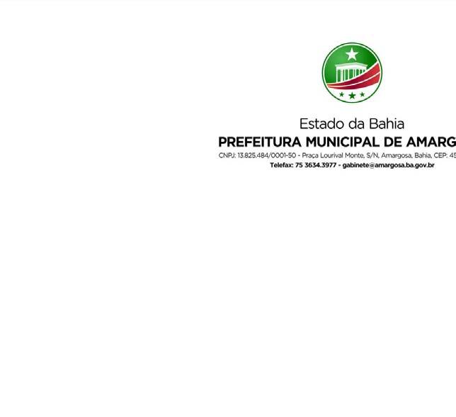 Quinta-feira 2 - Ano V - Nº 2062 Amargosa Portarias PORTARIA Nº. 373 DE 28 DE DEZEMBRO DE 2017 Dispõe sobre nomeações dos cargos de Diretores e Vice-Diretores de Escolas Municipais.