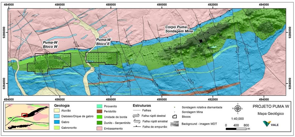 Geologia local /