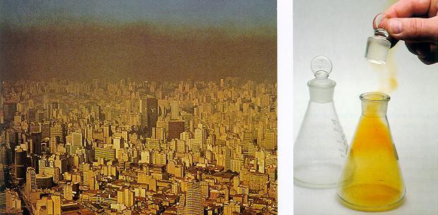 Smog fotoquímico Smog fotoquímico em São Paulo (~1990).