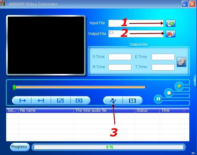 8. CONVERSÃO DE VÍDEOS Após instalado o programa Media Player Utilities siga a instrução abaixo para conversão de vídeos para o formato válido para o produto TRACK Mp4 Mormaii.