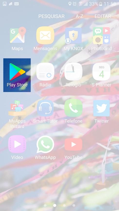 Nota: O aplicativo Nexu está disponível para aparelhos Android e é necessário que o