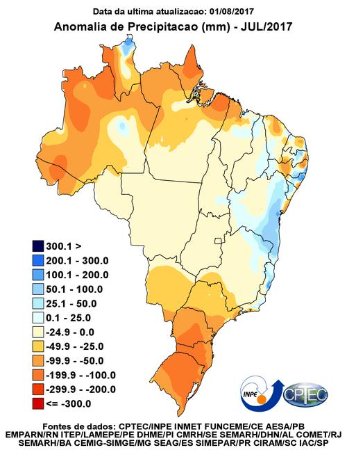 fenômeno da friagem.