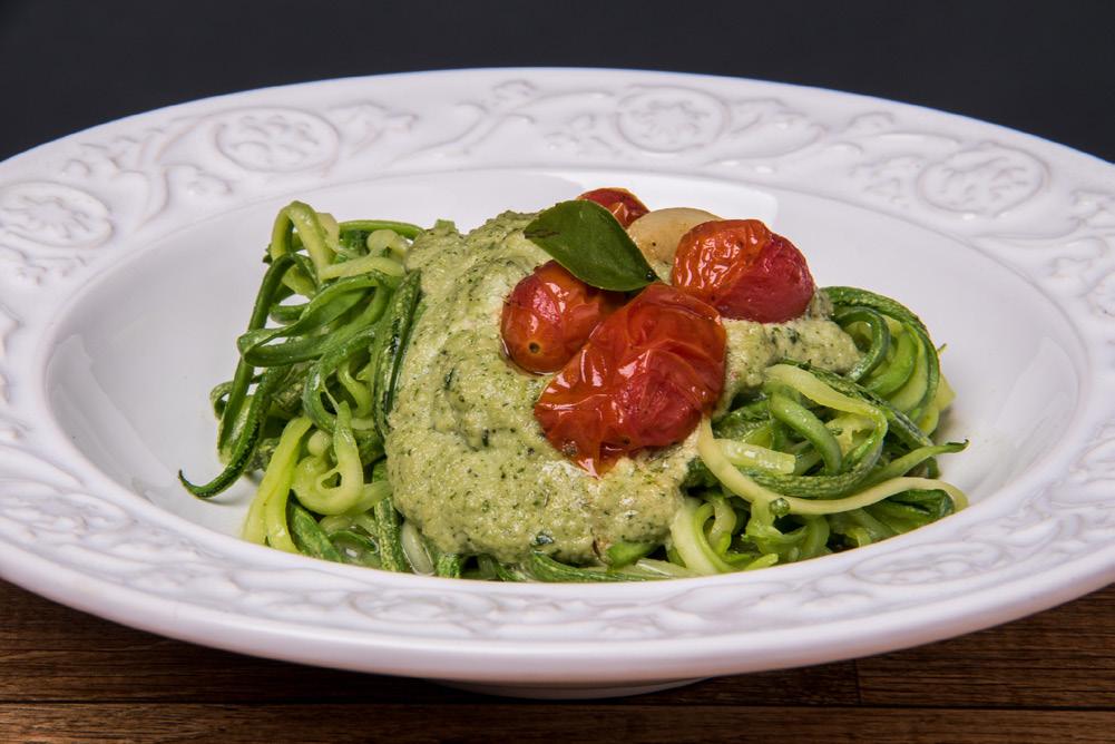 7 Espaguete de abobrinha com molho pesto de castanhas DURABILIDADE ESPAGUETE: consumo imediato