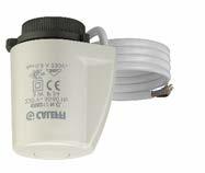 Regulador termostático multifunções para circuitos de recírculo de água quente sanitária série 116 ACCREDITED ISO 9001 FM 21654 CALEFFI 01325/17 P substitui
