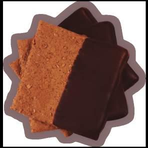 Cravo, canela e chocolate O Fibratto cravo, canela e chocolate traz todos os benefícios de um biscoito integral aliado ao sabor marcante da canela e do chocolate meio-amargo.