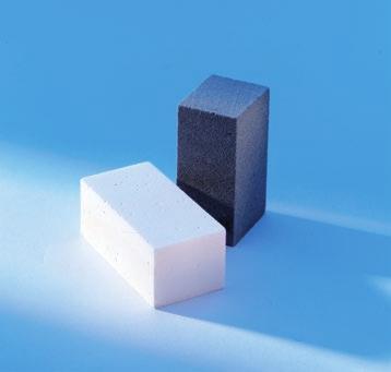 92-004-768 Pedra de retificação ES II branca 35x18x15 mm para afiar disco de polimento 1 pc.