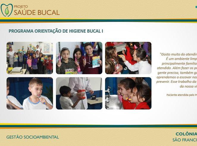 Projeto Saúde Bucal - TGB Consultório
