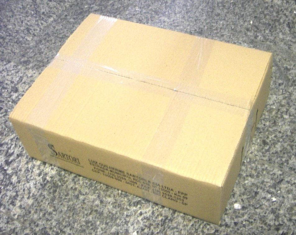 No rótulo também consta informações da quantidade de embalagens como por exemplo: Embalagem: 01/02 e Embalagem: 02/02.