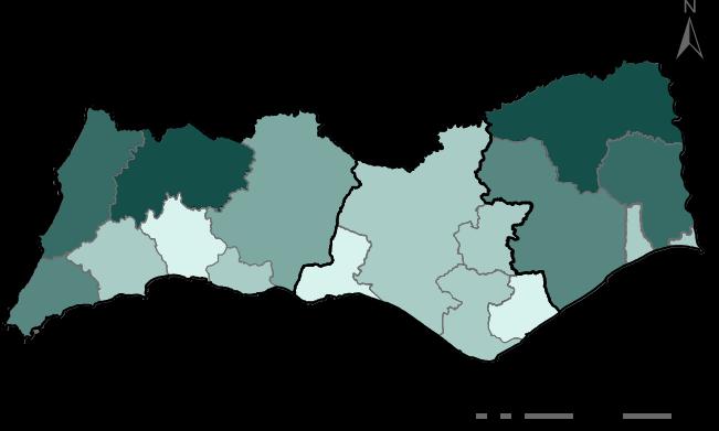 Índices Demográficos ÍNDICES DEMOGRÁFICOS (ESTIMATIVAS 214) Local de Residência Índice Índice Dependência Envelhecim ento Jovens Idosos 144,3 21,9 31,6 135,6 23,7 32,2 ACeS Central 122,1 24, 29,3