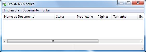 Para cancelar a impressão, clique no trabalho de impressão com o botão direito e clique em Apagar.