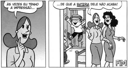 condicionada, essencial mente, a) pelo alcance de cada cultura. b) pela capacidade visual do observador. c) pelo senso de humor de cada um. d) pela idade do observador.