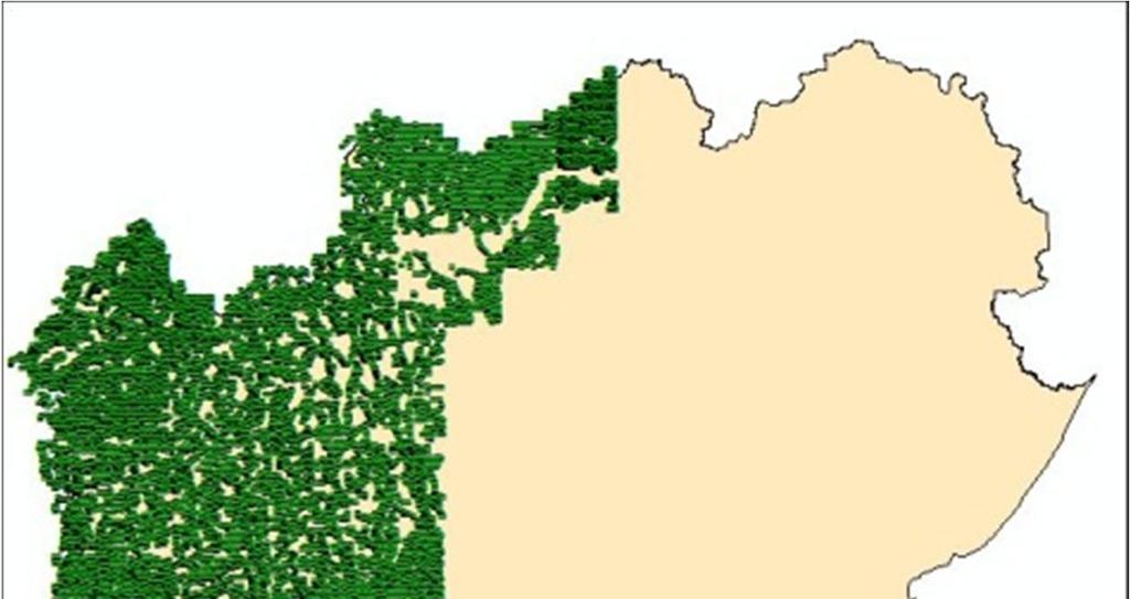 Mapeamento da Bahia Divisão Área de