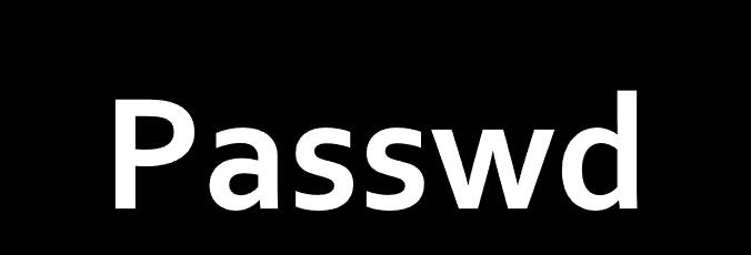 Comando passwd Sintaxe: passwd [opções] <username> Opções: -d - Permite o usuário acessar (logar) o sistema sem senha. -l - Bloqueia/trava a conta do usuário. O usuário não consegue logar.