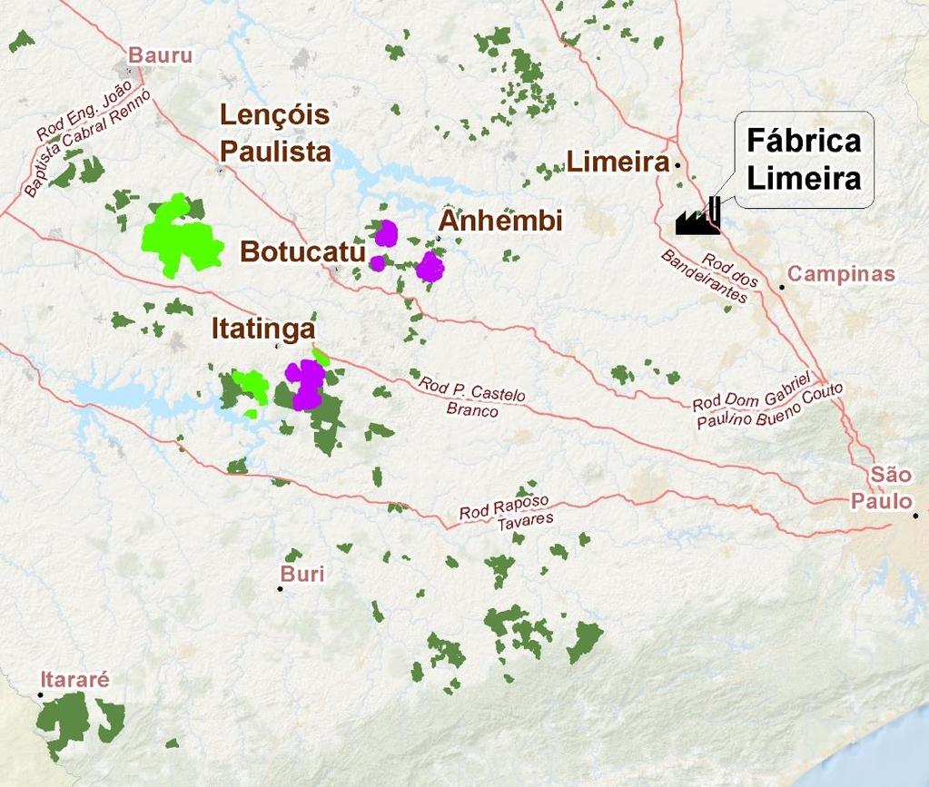 18 Posição privilegiada para expansão em São Paulo Florestas da