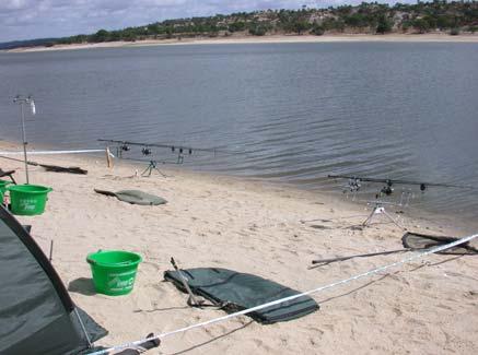 pesca ao achigã, para a albufeira do Alqueva, o registo existente na base de dados dos concursos de pesca sobre esta prova de carpfishing foi tratado em separado das provas de pesca desportiva ditas