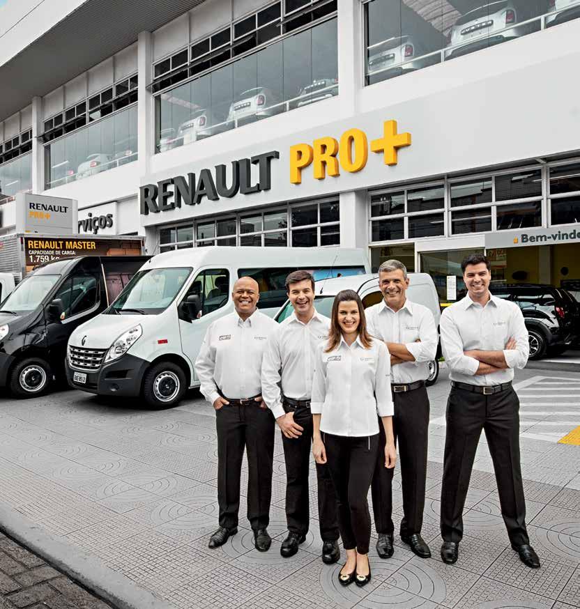 Soluções personalizadas para empresas e profissionais A Renault Pro+ oferece produtos e serviços com atendimento especializado para clientes profissionais.