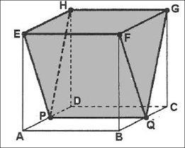 19. Considere as seguintes afirmações de modelos de planificação de um cubo. I II III IV V Entre essas proposições de modelos de planificação, quais podem resultar em um cubo? a) I, II e V.