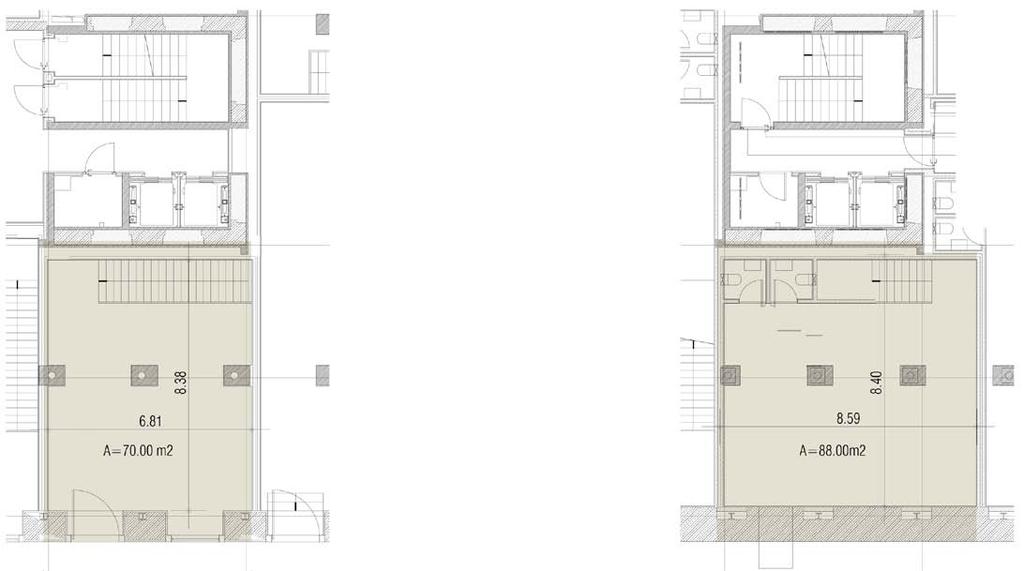 SECTION 70 m 2 / sqm