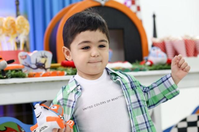 Aos 2 meses de vida, o pequeno Rafael Campos Novaes foi diagnosticado com uma síndrome rara.