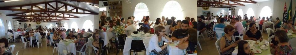 Integrantes da Casa da Amizade realizam Chá em parceria com o RAFA As integrantes da