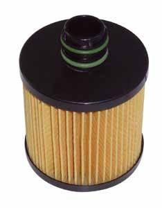 1 d) Abra a cobertura do módulo do filtro de óleo e a tampa do reservatório do filtro de óleo para