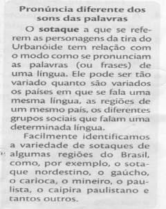 Figura 5 LD1 Singular e plural, p. 199, 2012. Mas nem tudo pode ser considerado negativo na exposição desses textos, tendo em vista que o LD1 não foca apenas na variedade regional do interior.