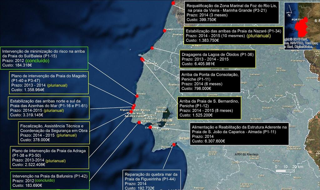 Regiões Hidrográficas do Tejo, Oeste e Alentejo 3.