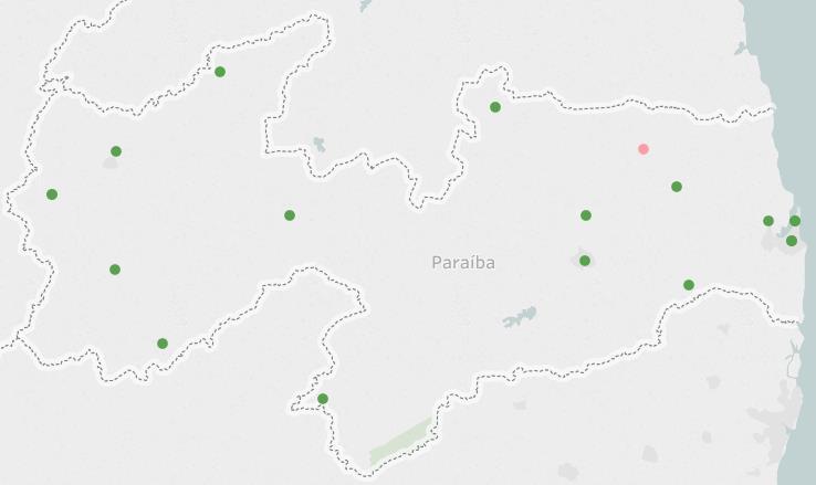 Paraíba - Situação Atual Paraíba População 3.766.528 habitantes Mesorregiões 4 PIB (R$ mil) 52.936.483,00 Federal da Paraíba Número de unidades 15 Campi 3 Campi Avançados Matrículas 2016 28.