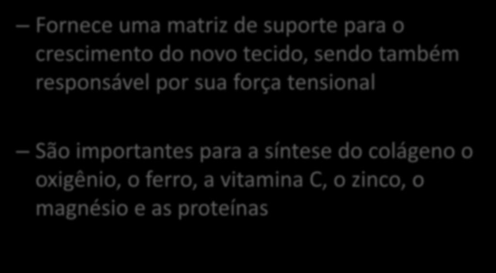 força tensional São importantes para a síntese do colágeno o