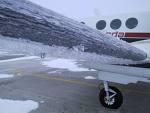 gelo nas diversas partes da aeronave e motor, redução da visibilidade