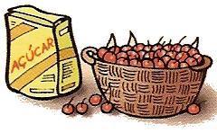 . A D. Teresa comprou 8 kg de cerejas para fazer doce. Por cada quilo de cerejas gasta 4 kg de açúcar. De quantos quilos de açúcar vai precisar?