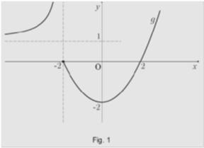 A recta r, de equação y 1 é assimptota do gráfico de f. Seja h a fução defiida em [0, [ por h. O gráfico de h tem uma assimptota ( ) f( ) horizotal. Qual das equações seguites defie essa assimptota?