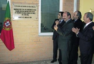 Inauguração da Extensão de Saúde do Olho Marinho Discurso do Presidente da Câmara Municipal de Óbidos - 11 de Janeiro de 2004 em dois anos mais património que nos últimos 50. Investimos já 1.