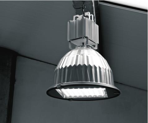 Le luminaire INDULED a été conçu pour l'éclairage industriel utilisant la technologie LED la plus avancée disponible de nos jours.