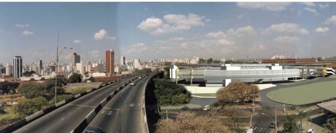 O acesso de automóveis será pela Rua Pereira Lima que está diretamente ligada à rótula e à contra-rotula, havendo por isto, redução de trafego nas vias locais atualmente utilizadas.