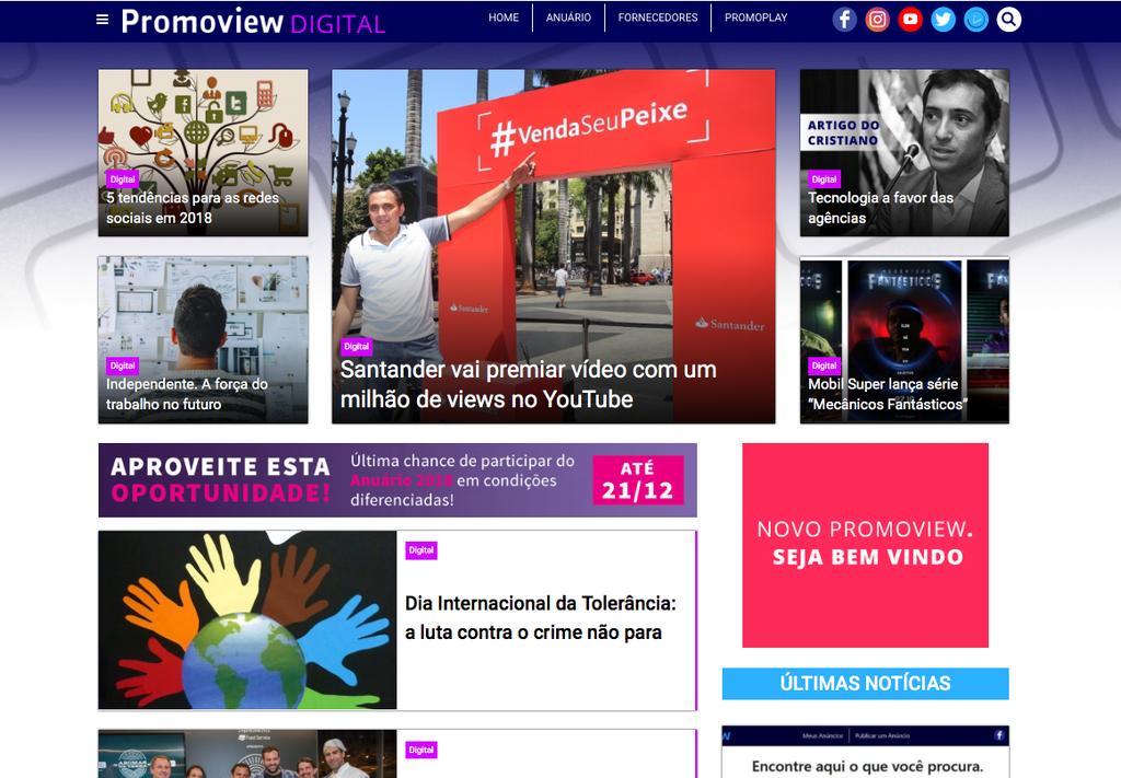 CANAIS GENTE DIGITAL LIVE MARKETING PROPAGANDA ENTRETENIMENTO