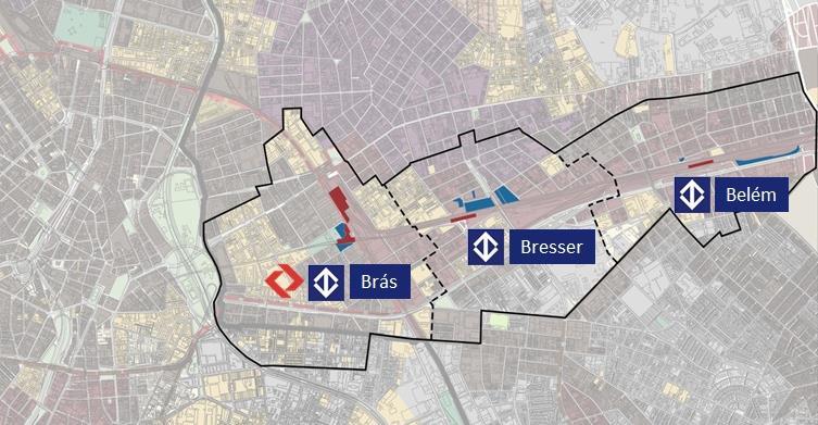 LOTE 2 - CENTRO EXPANDIDO (TRILHOS) Estratégia: identificar terrenos públicos;