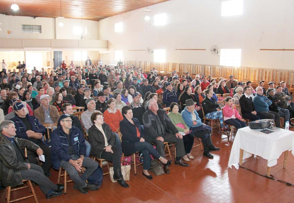 Nestes encontros, são apresentados os dados econômicos, técnicos, e sociais, e os investimentos da cooperativa.