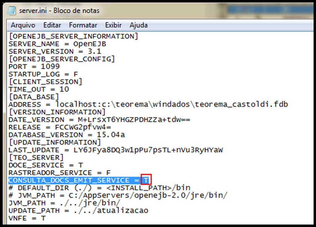 2. INSTRUÇÕES GERAIS 2.1 CONFIGURAÇÕES NECESSÁRIAS Atualizar o, verificar as configurações de Certificado, para assegurar que as comunicações estão corretas. Atualizar o para a Release 15.04a 06.