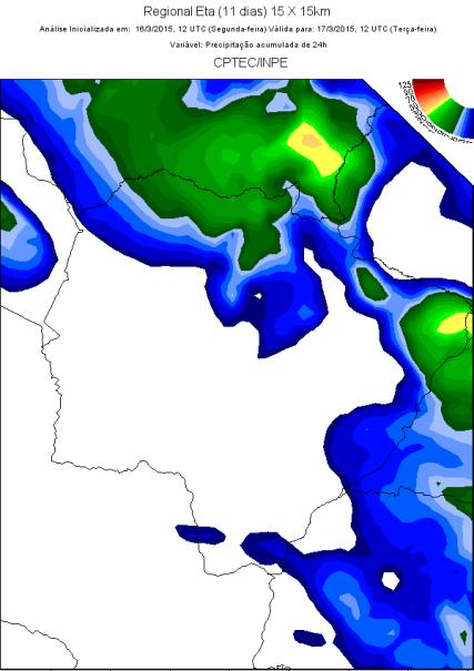 também devido às condições climáticas, no caso o excesso de chuvas, as quais interrompem os trabalhos temporariamente, em alguns municípios, há algumas semanas.